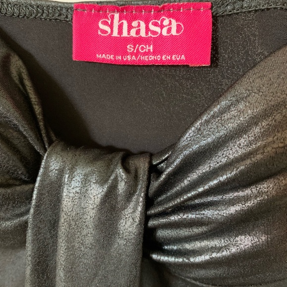 Shasa Black Strapless Top, size S - Picture 7 of 7